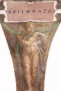 Michelangelo Buonarroti The Erythraean Sibyl oil on canvas